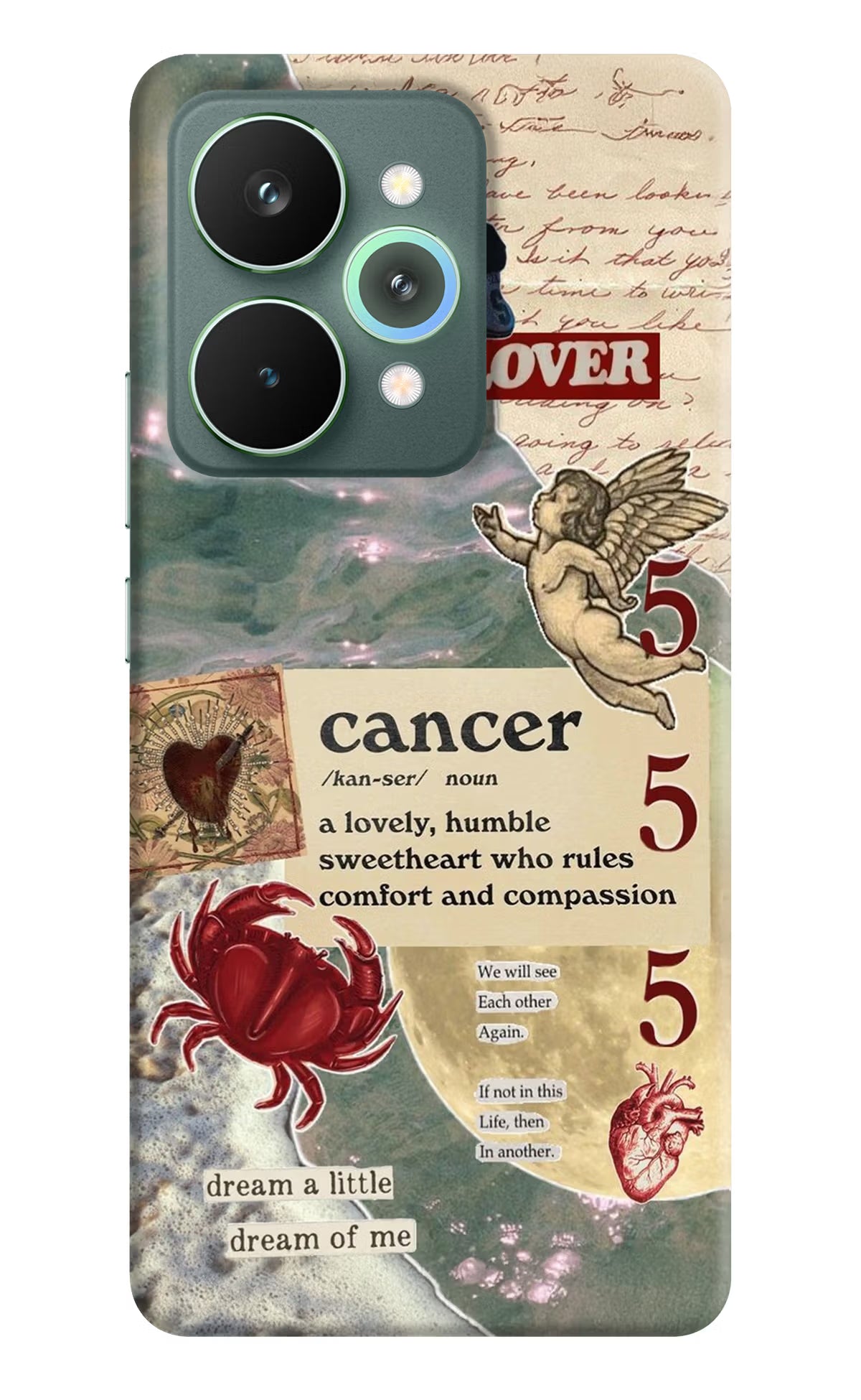 Cancer Zodiac Realme 15 Pro Back Cover
