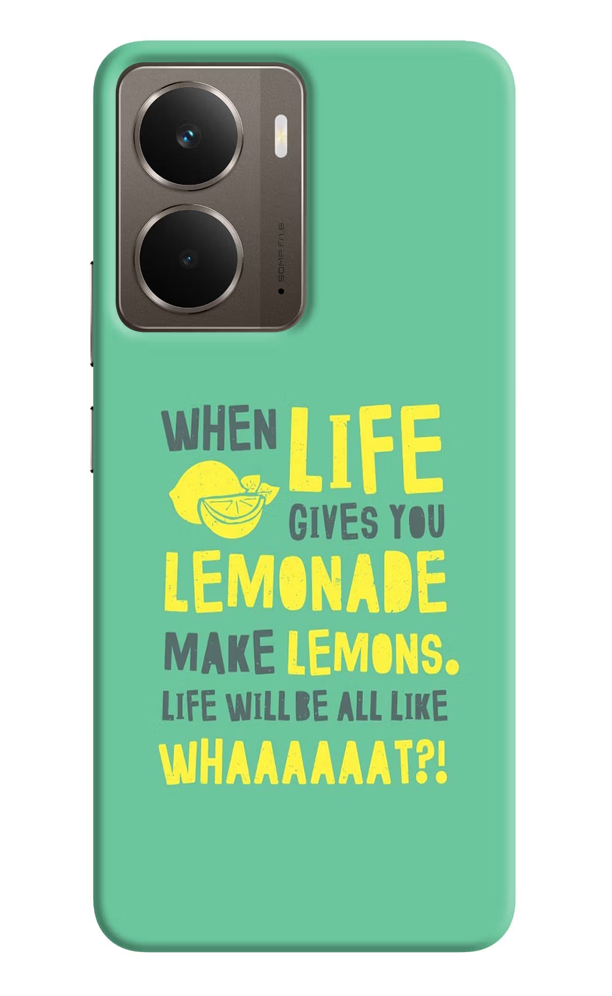 Quote Realme P3 Back Cover