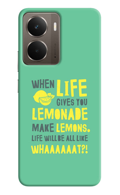 Quote Realme P3 Back Cover