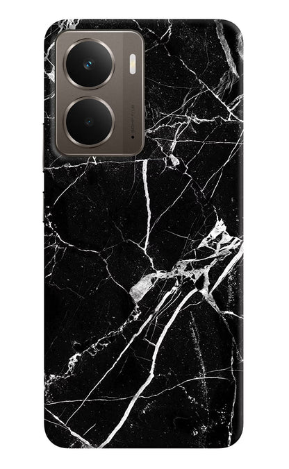 Black Marble Pattern Realme P3 Back Cover