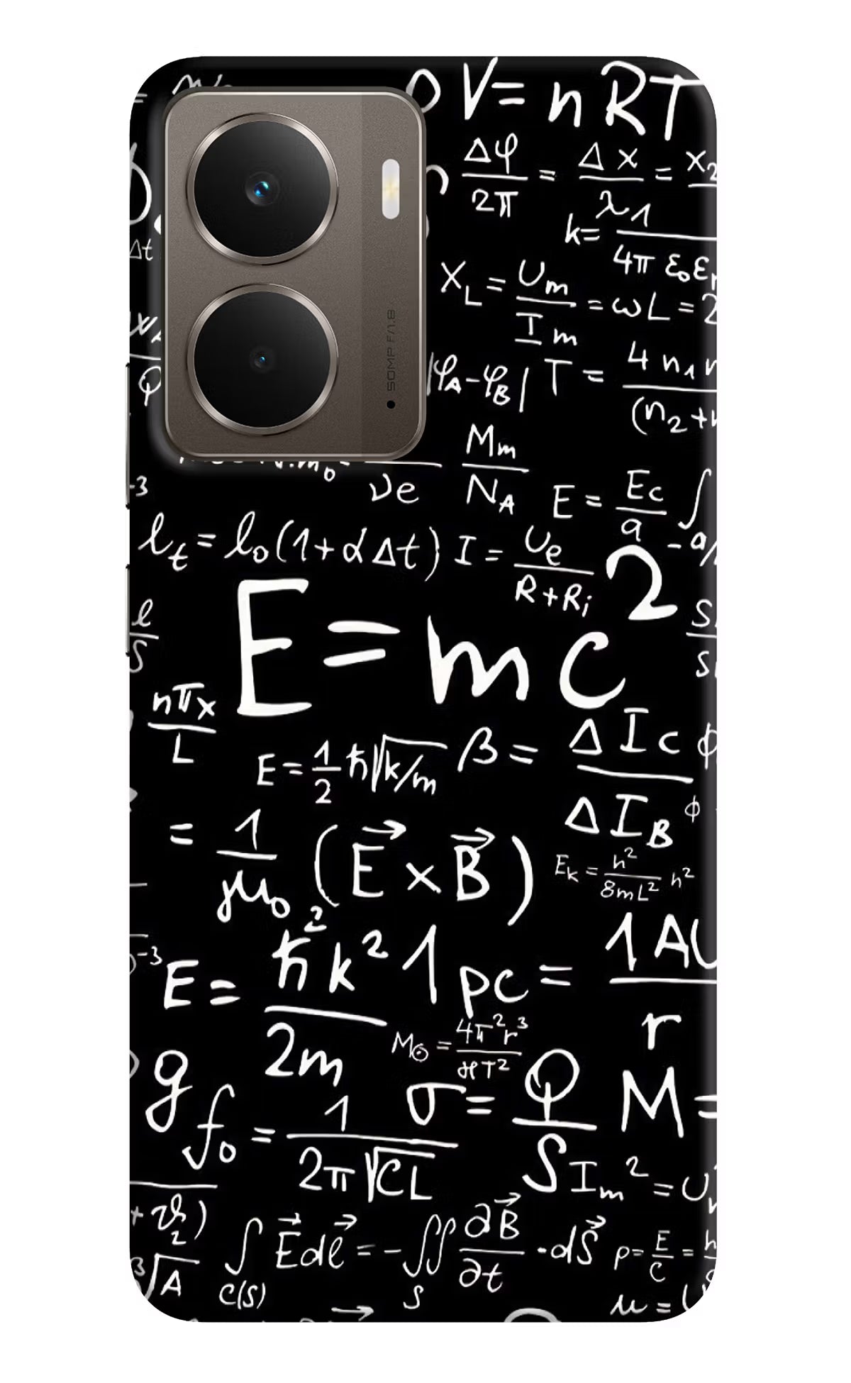 Physics Formula Realme P3 Back Cover