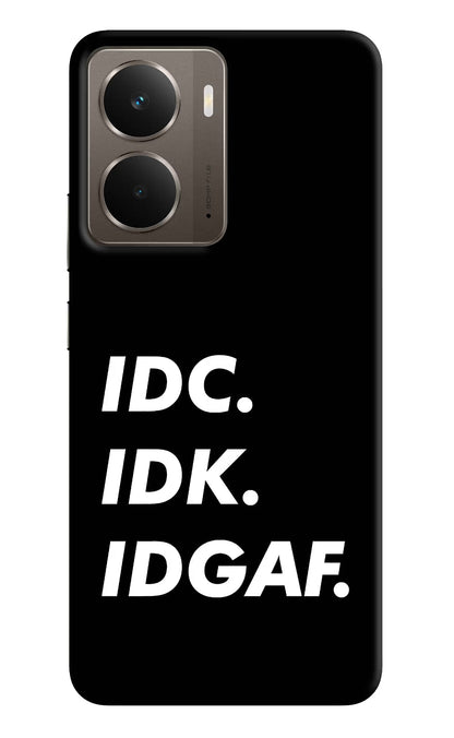 Idc Idk Idgaf Realme P3 Back Cover