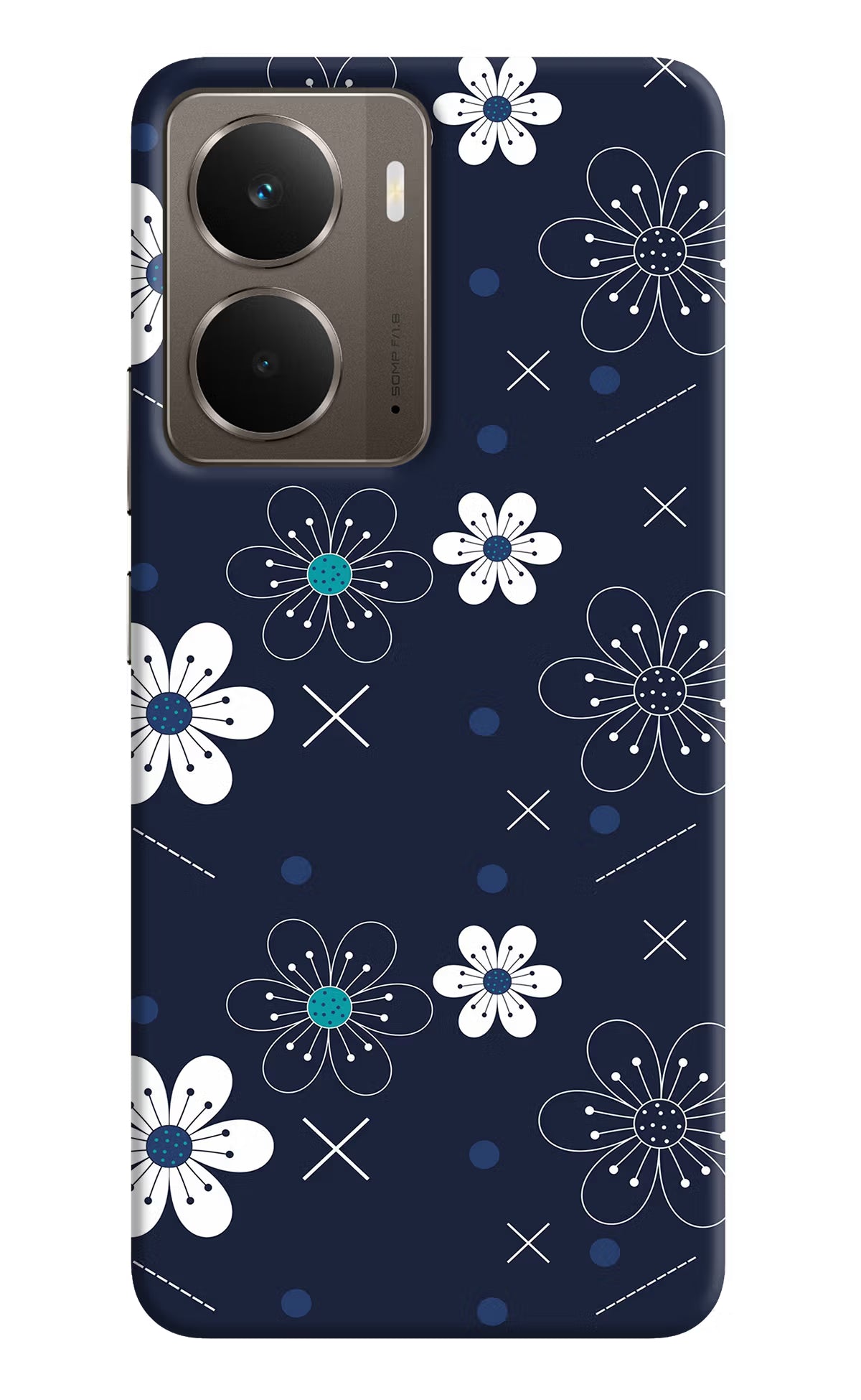 Flowers Realme P3 Back Cover