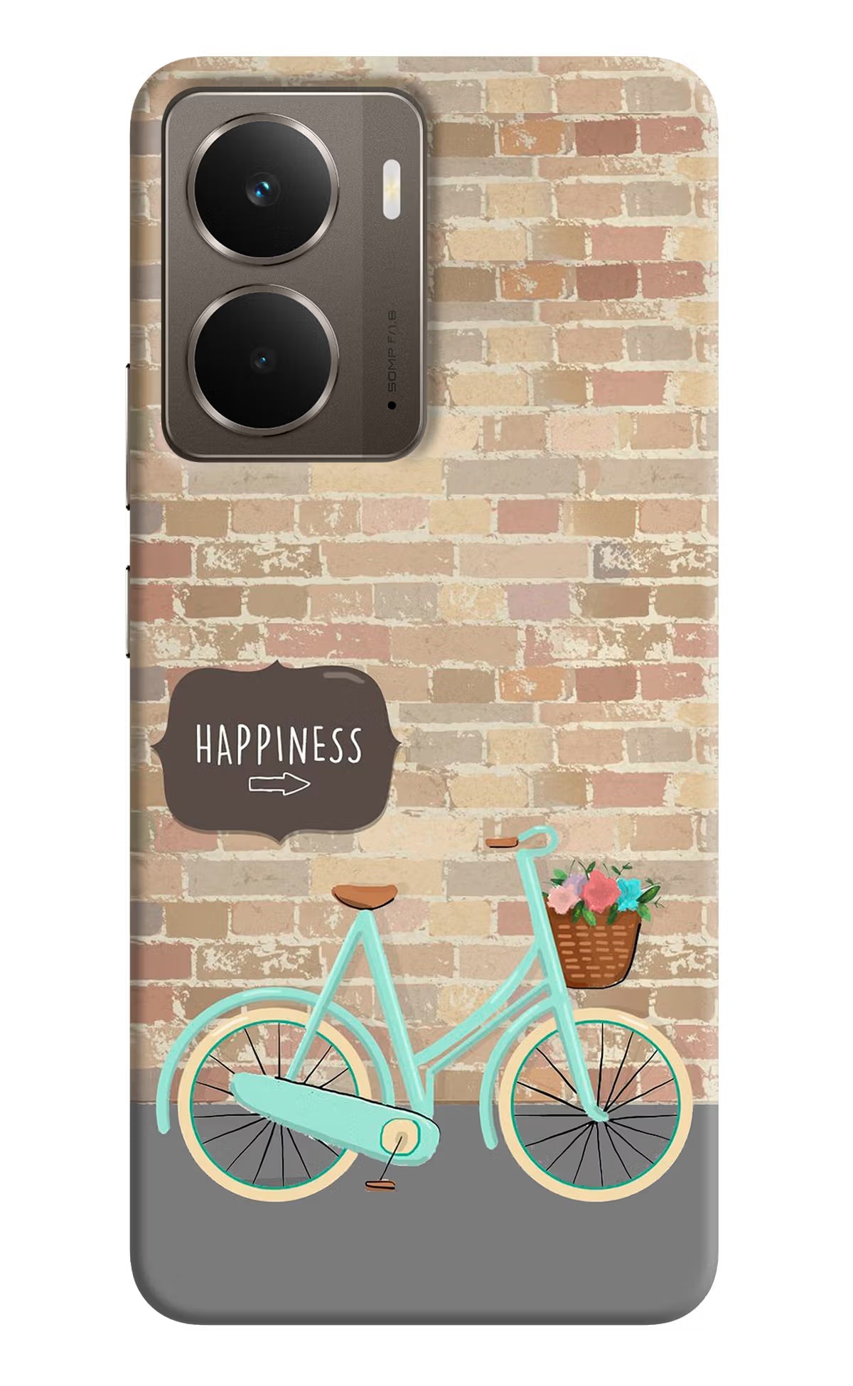 Happiness Artwork Realme P3 Back Cover
