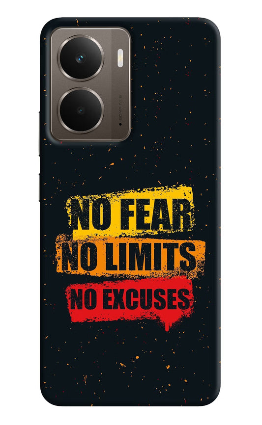 No Fear No Limits No Excuse Realme P3 Back Cover
