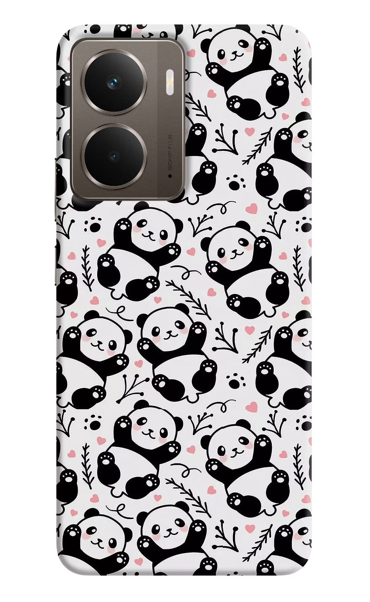 Cute Panda Realme P3 Back Cover