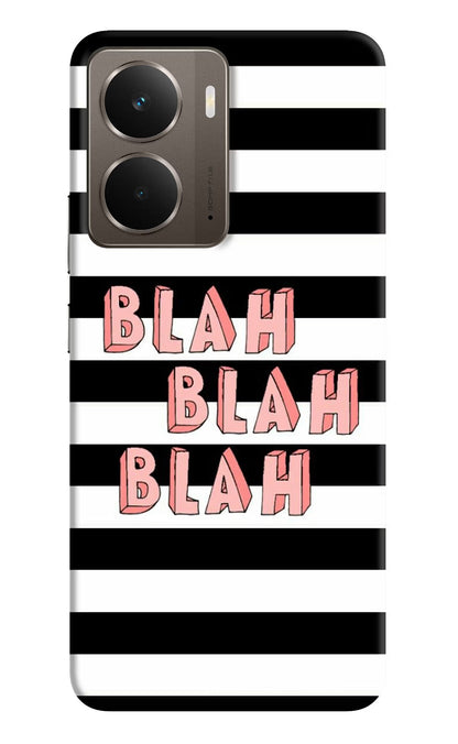 Blah Blah Blah Realme P3 Back Cover
