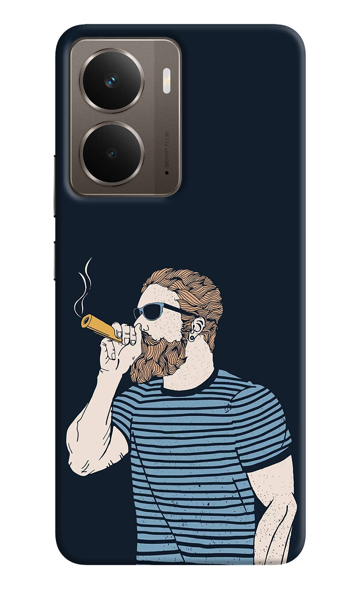 Smoking Realme P3 Back Cover