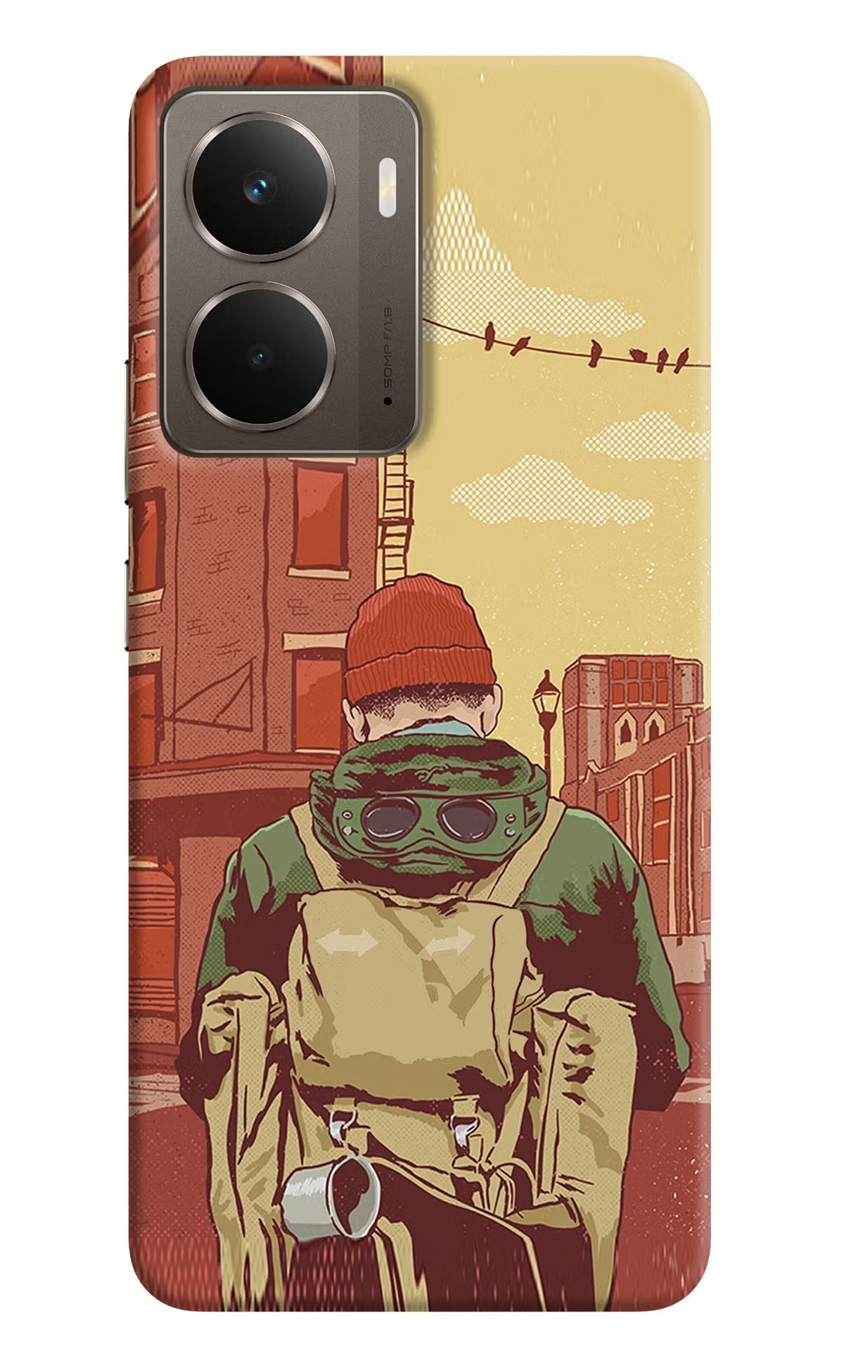 Adventurous Realme P3 Back Cover
