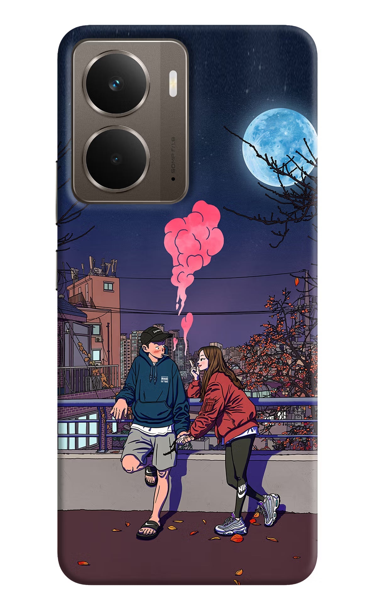 Chilling Couple Realme P3 Back Cover
