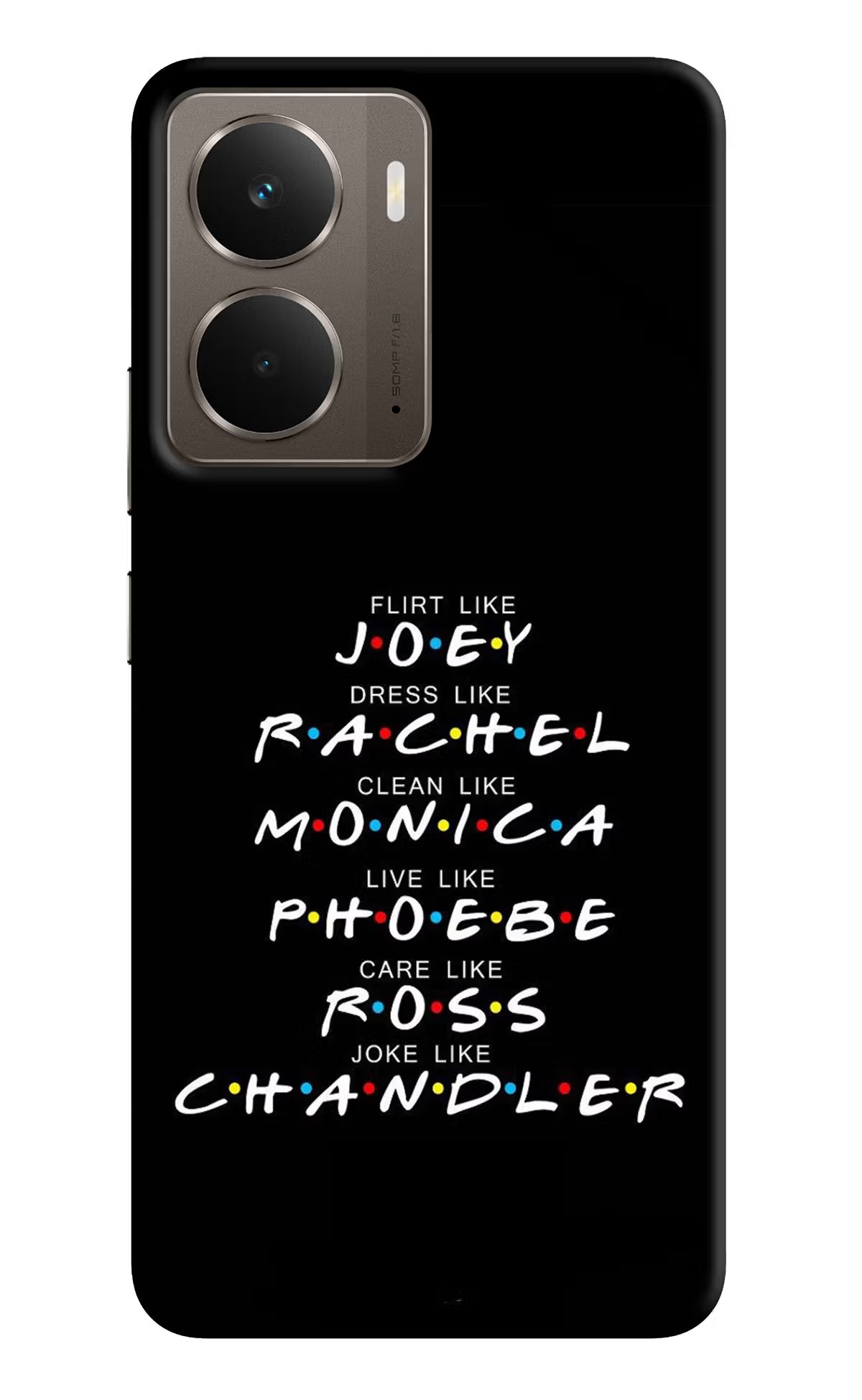 FRIENDS Character Realme P3 Back Cover