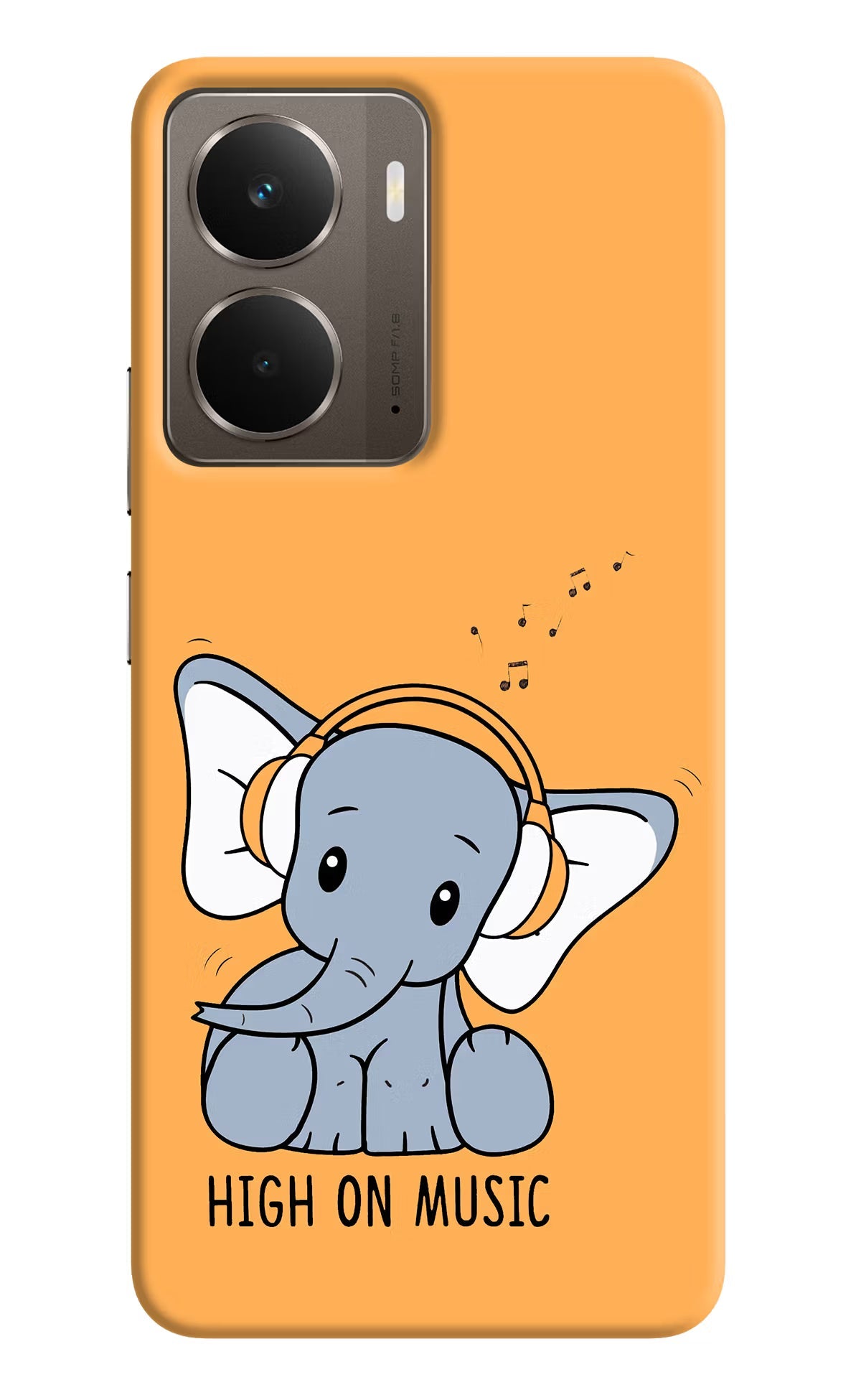 High On Music Realme P3 Back Cover