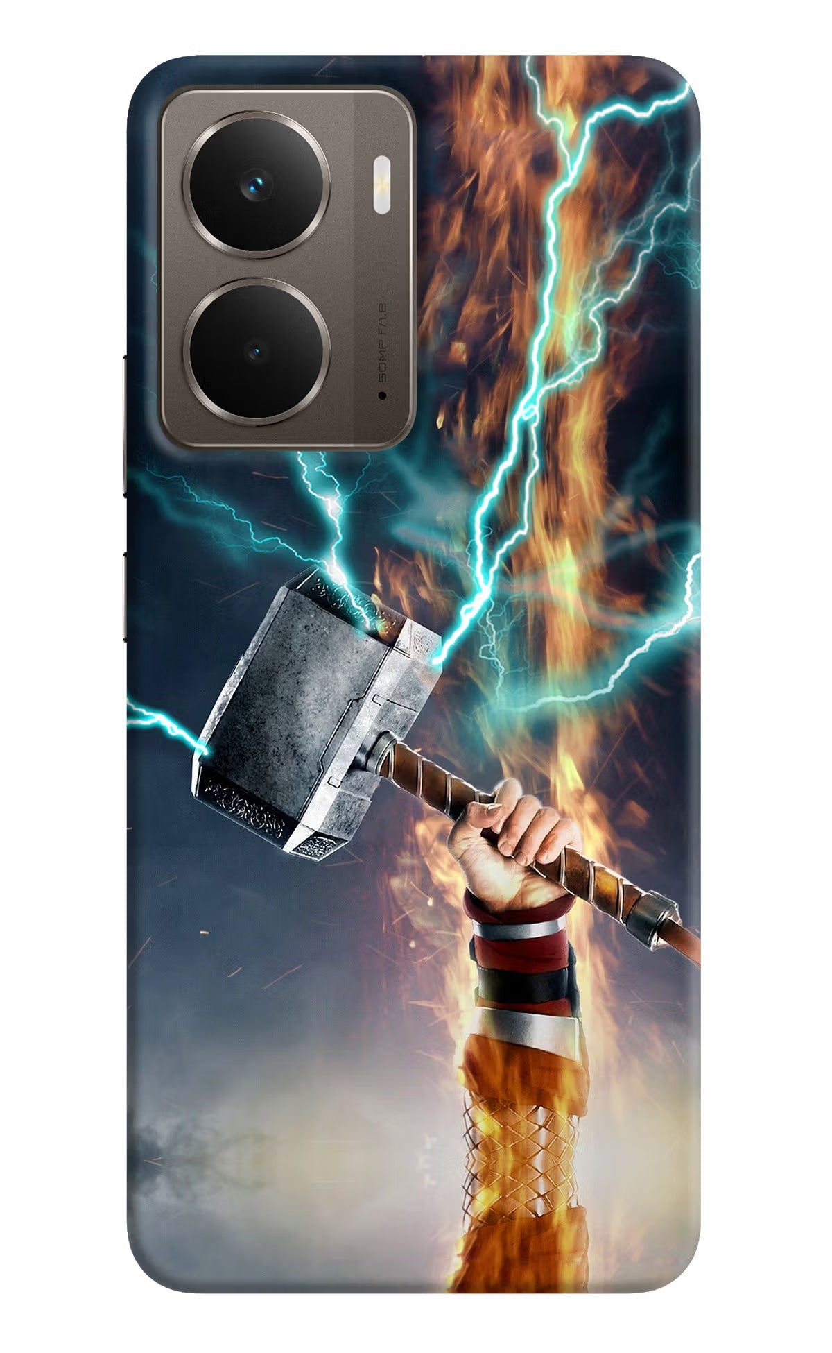 Thor Hammer Mjolnir Realme P3 Back Cover