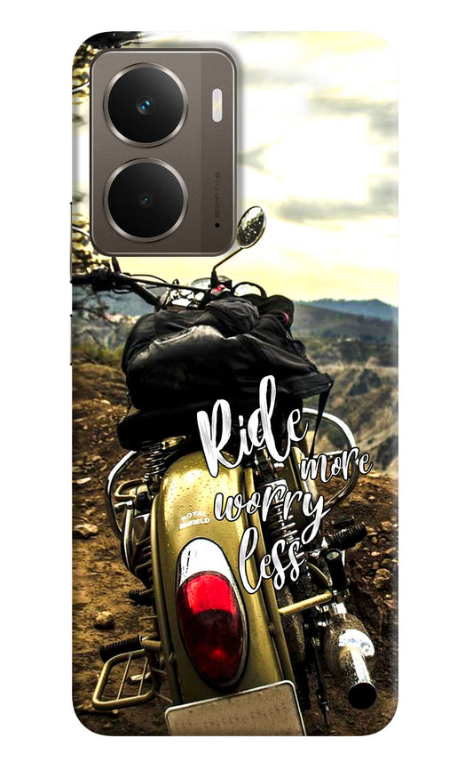 Ride More Worry Less Realme P3 Back Cover