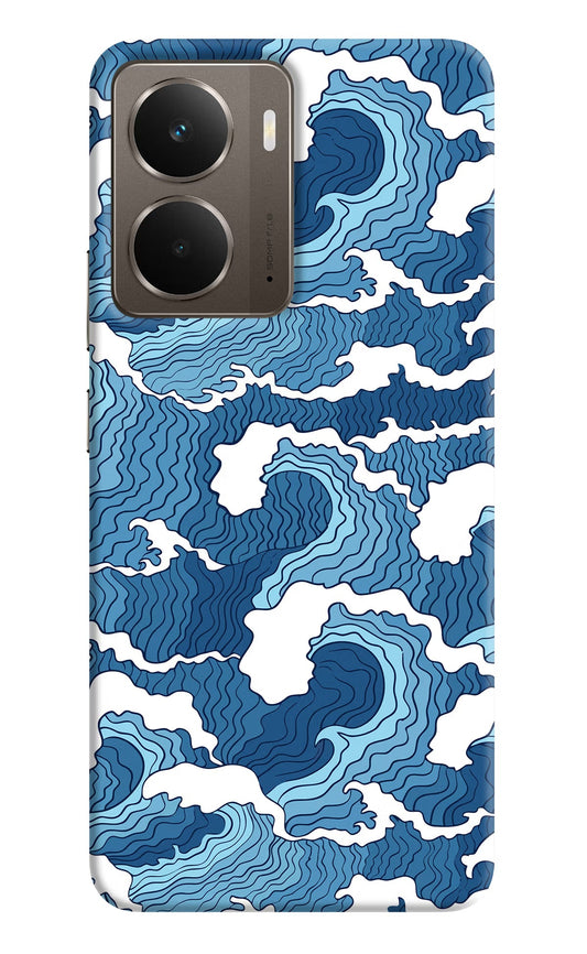 Blue Waves Realme P3 Back Cover