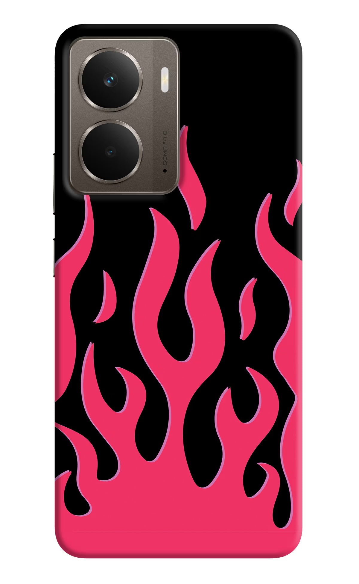 Fire Flames Realme P3 Back Cover