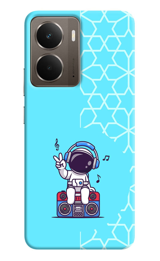 Cute Astronaut Chilling Realme P3 Back Cover