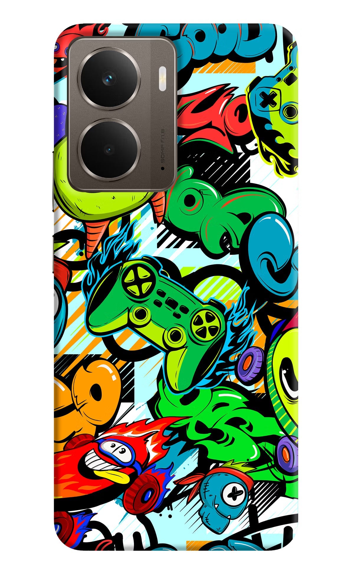 Game Doodle Realme P3 Back Cover
