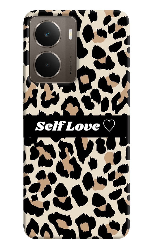 Leopard Print Self Love Realme P3 Back Cover