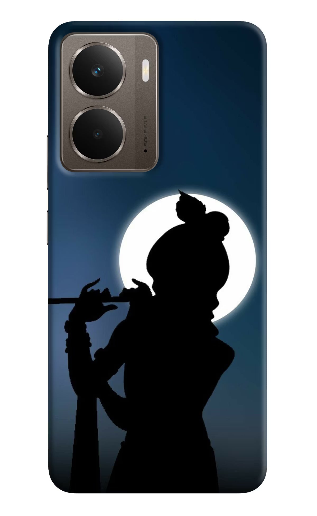 Shri Krishna Silhouette Realme P3 Back Cover
