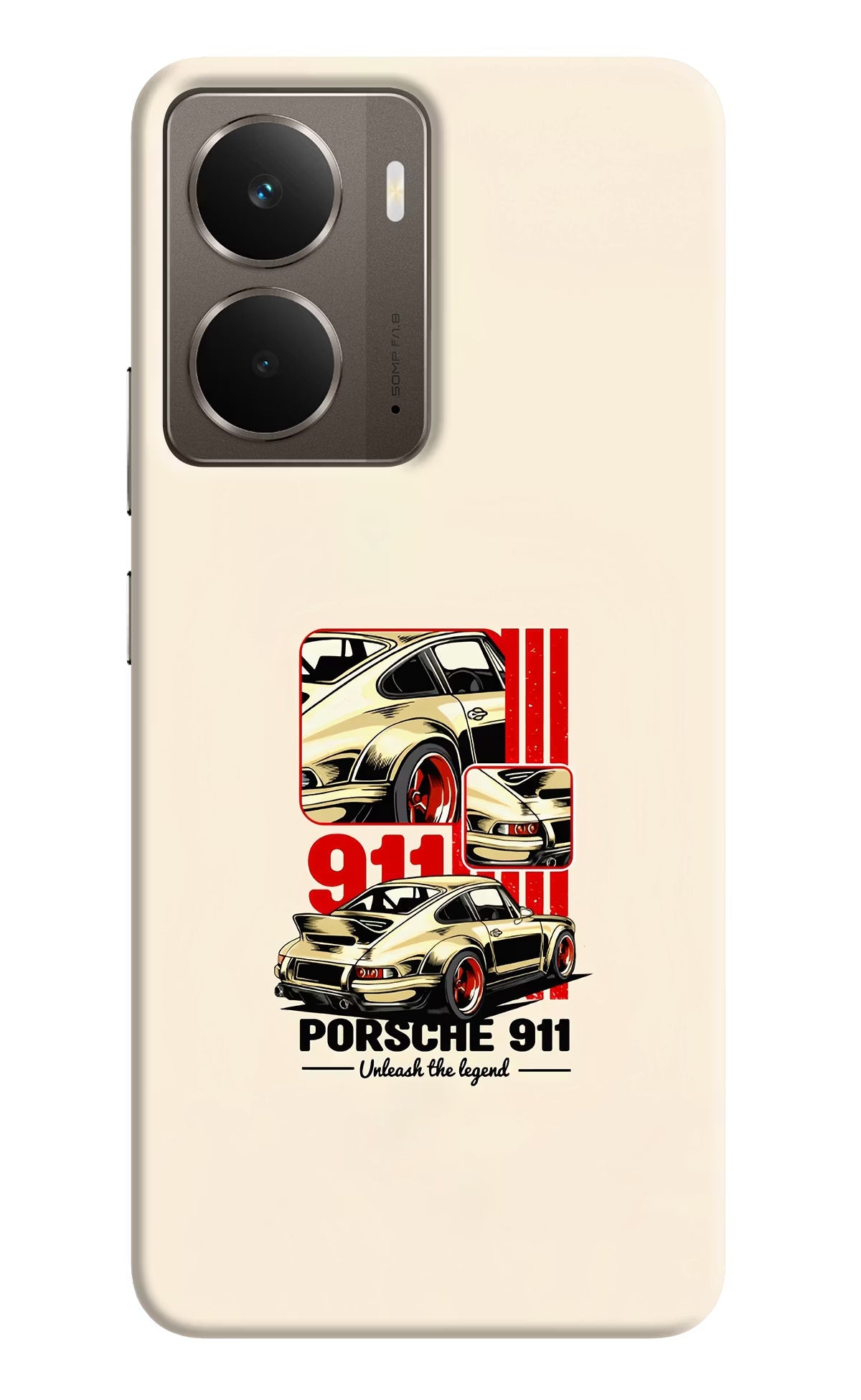 Classic Porsche 911 Realme P3 Back Cover