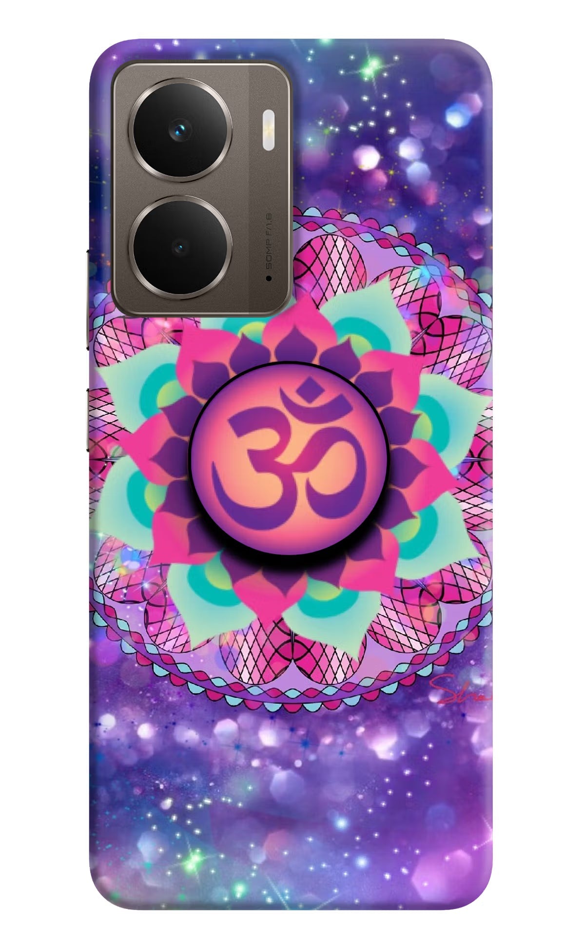 Om Purple Realme P3 Pop Case