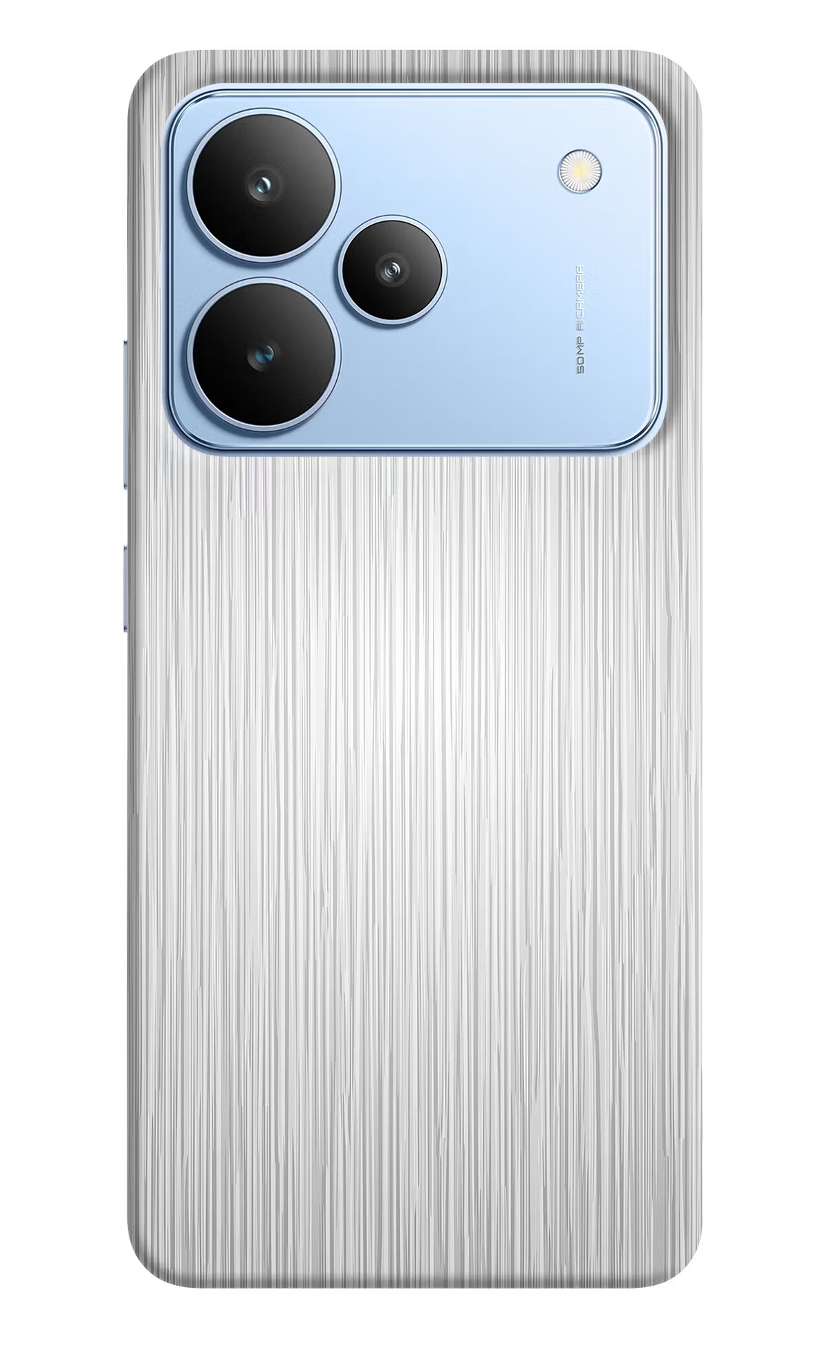 Wooden Grey Texture Realme P4 Back Cover