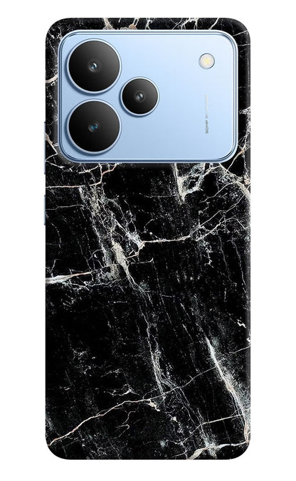 Black Marble Texture Realme P4 Back Cover