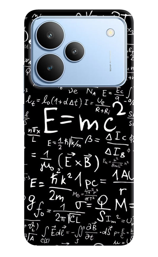 Physics Formula Realme P4 Back Cover