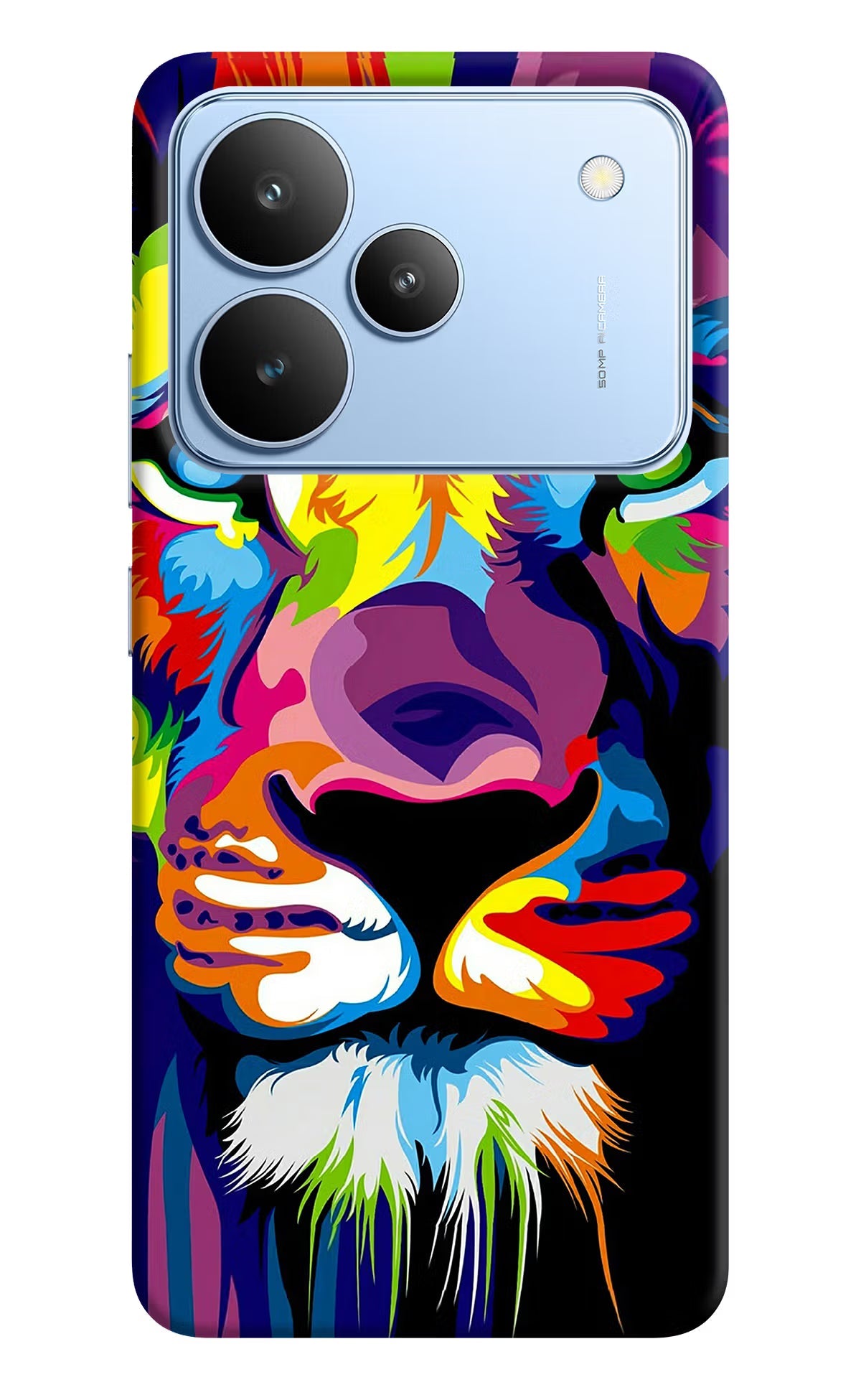 Lion Realme P4 Back Cover
