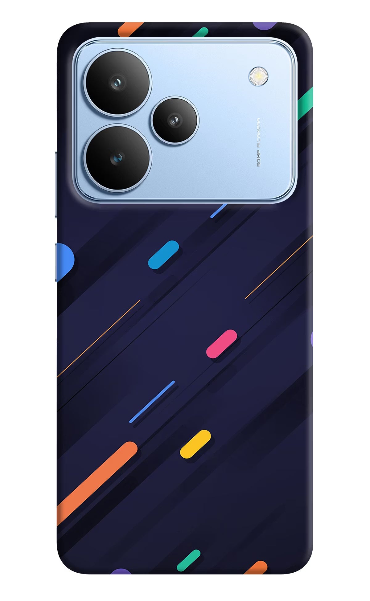 Abstract Design Realme P4 Back Cover