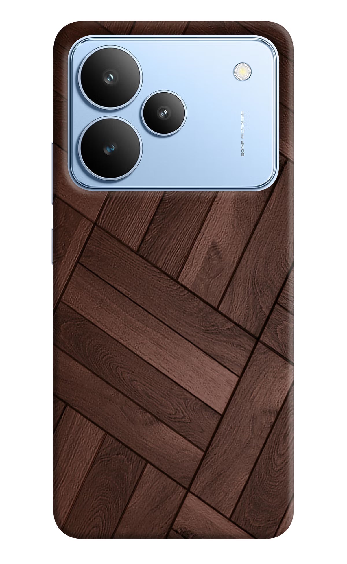 Wooden Texture Design Realme P4 Back Cover