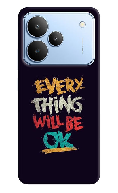 Everything Will Be Ok Realme P4 Back Cover