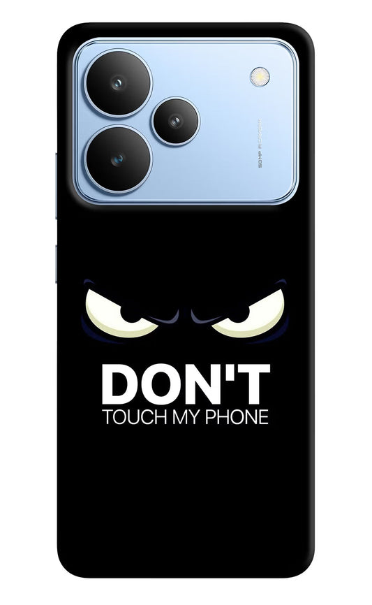 Don'T Touch My Phone Realme P4 Back Cover