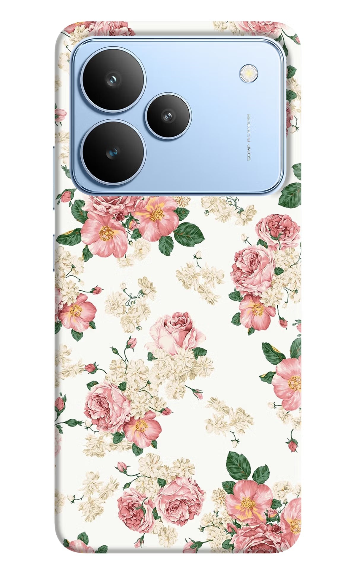 Flowers Realme P4 Back Cover