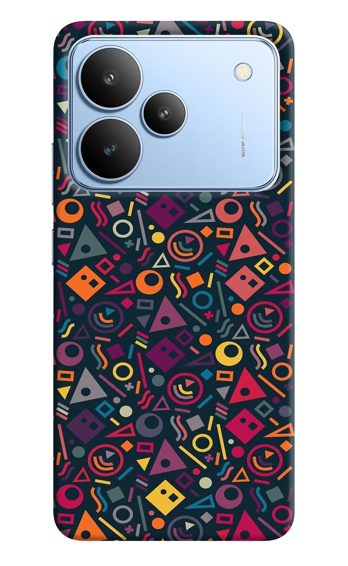 Geometric Abstract Realme P4 Back Cover