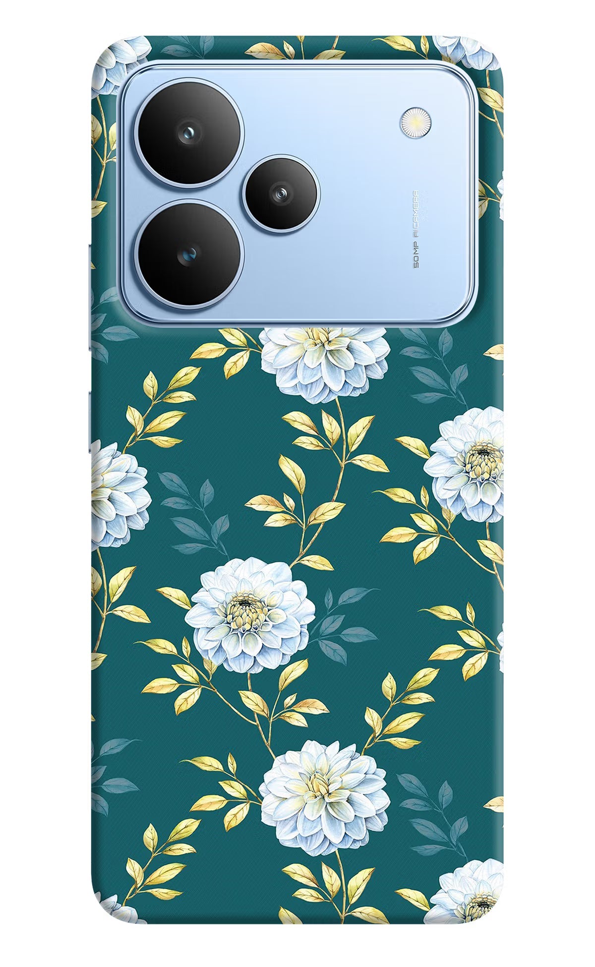 Flowers Realme P4 Back Cover