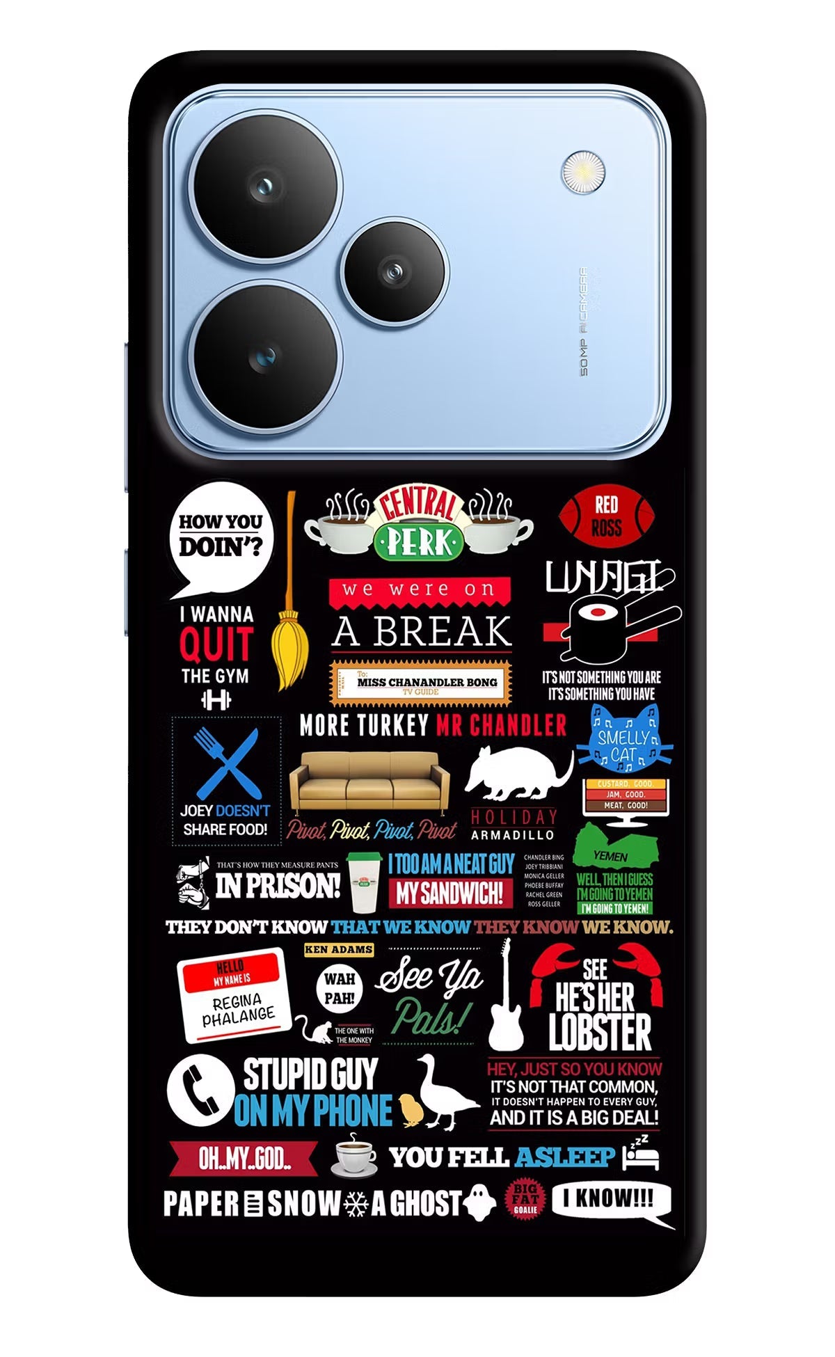 FRIENDS Realme P4 Back Cover