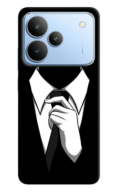 Black Tie Realme P4 Back Cover