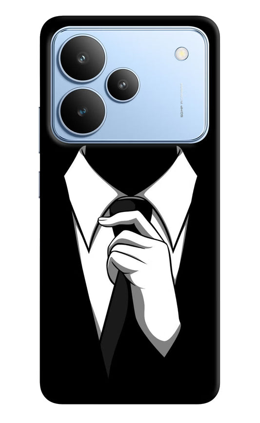 Black Tie Realme P4 Back Cover