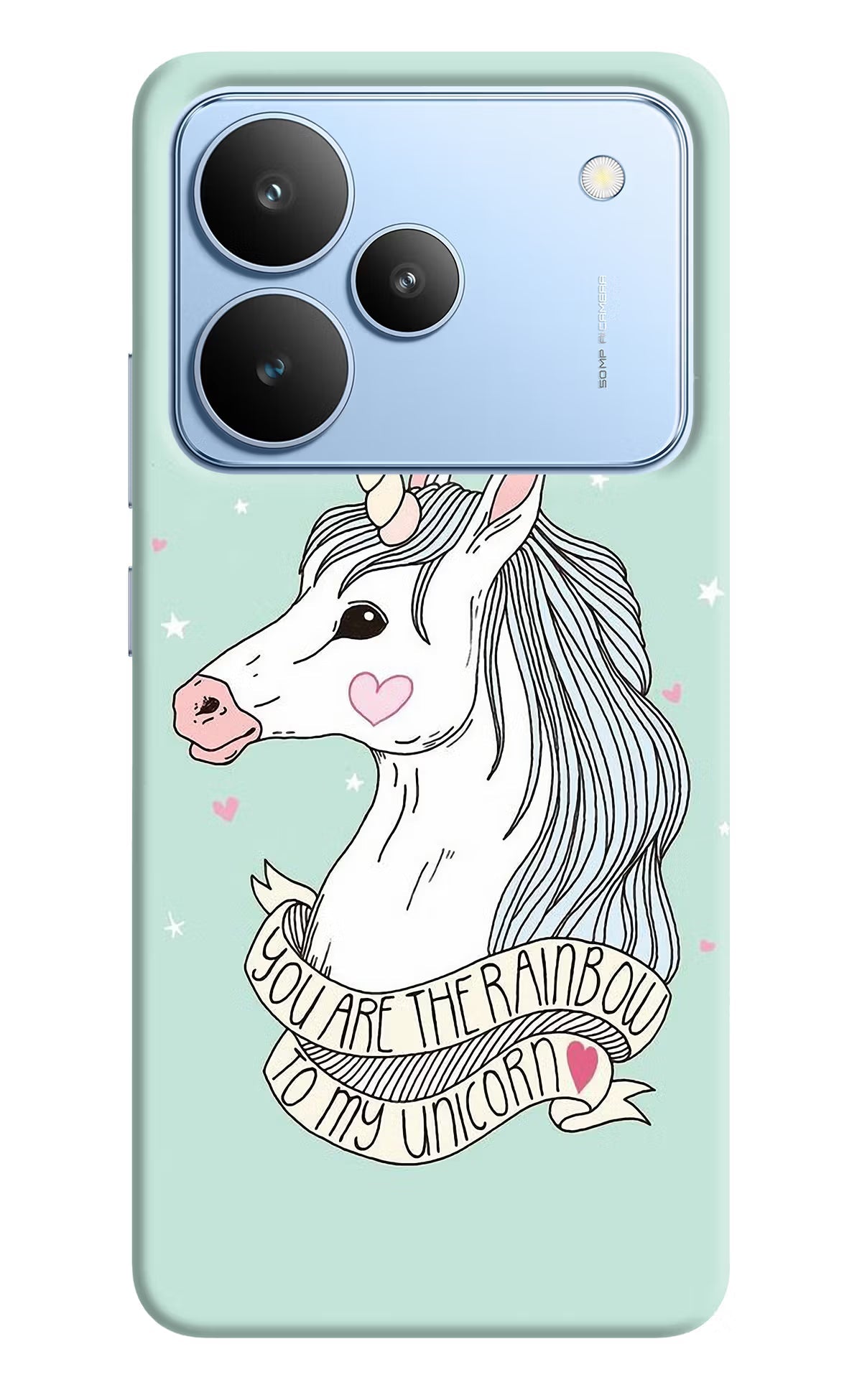 Unicorn Wallpaper Realme P4 Back Cover