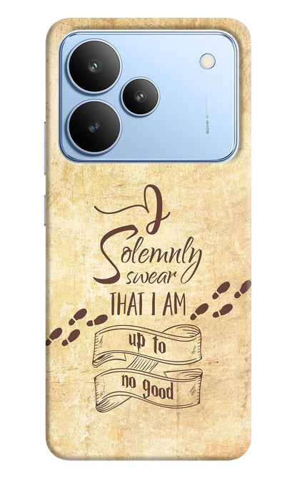 I Solemnly swear that i up to no good Realme P4 Back Cover
