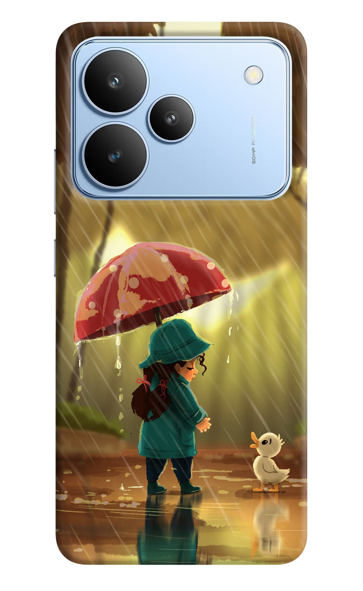Rainy Day Realme P4 Back Cover