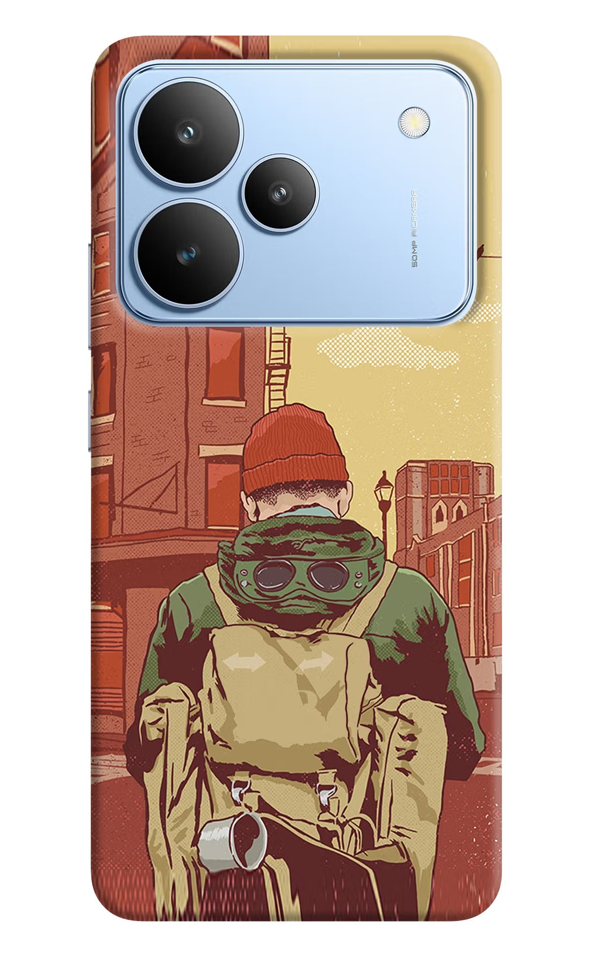 Adventurous Realme P4 Back Cover