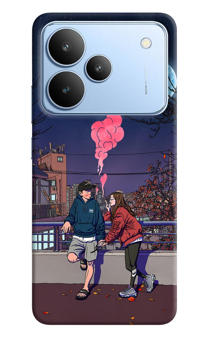 Chilling Couple Realme P4 Back Cover