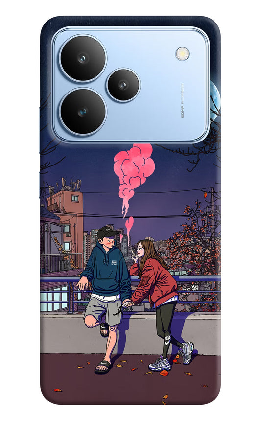 Chilling Couple Realme P4 Back Cover