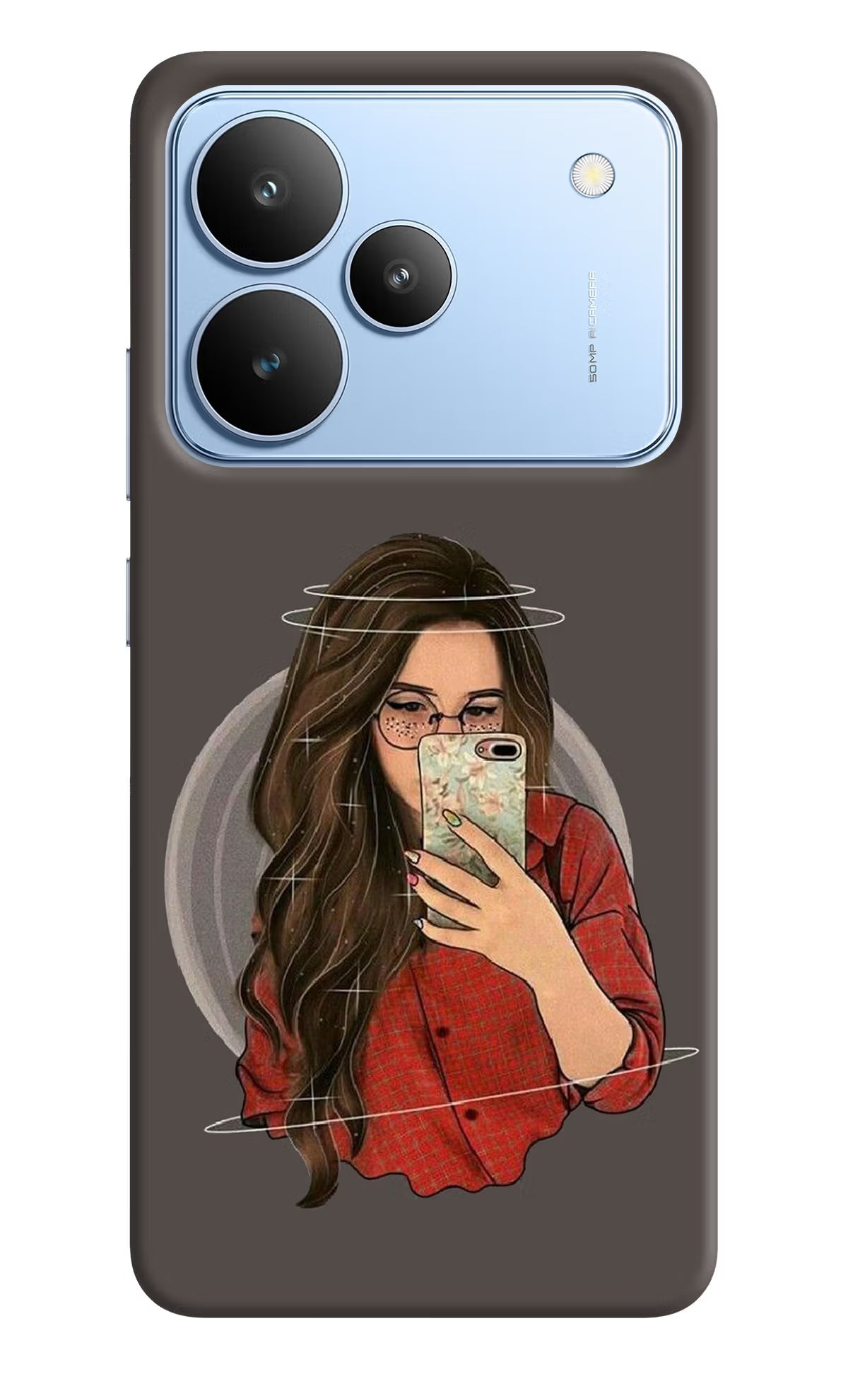 Selfie Queen Realme P4 Back Cover