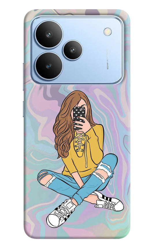 Selfie Girl Realme P4 Back Cover