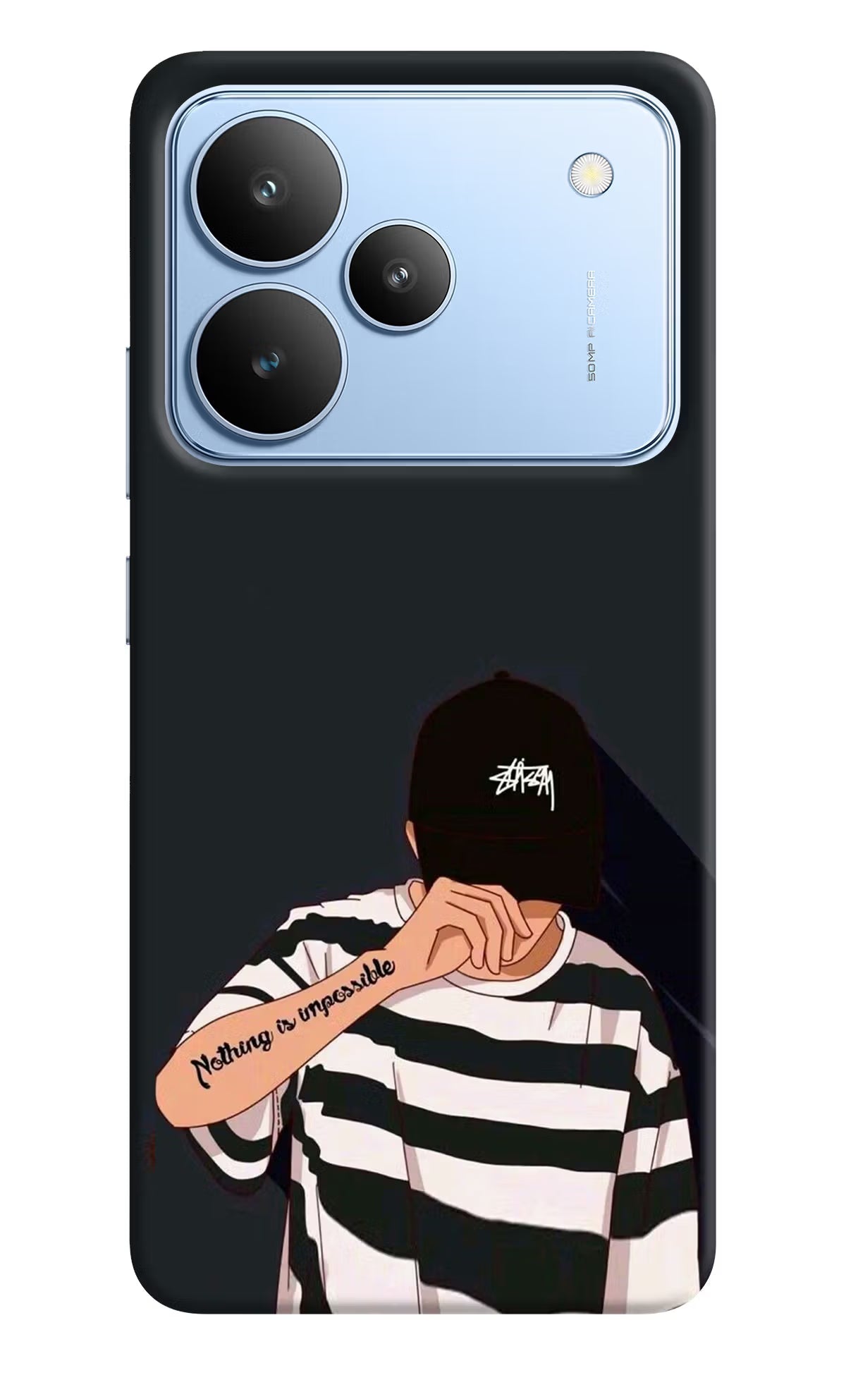 Aesthetic Boy Realme P4 Back Cover