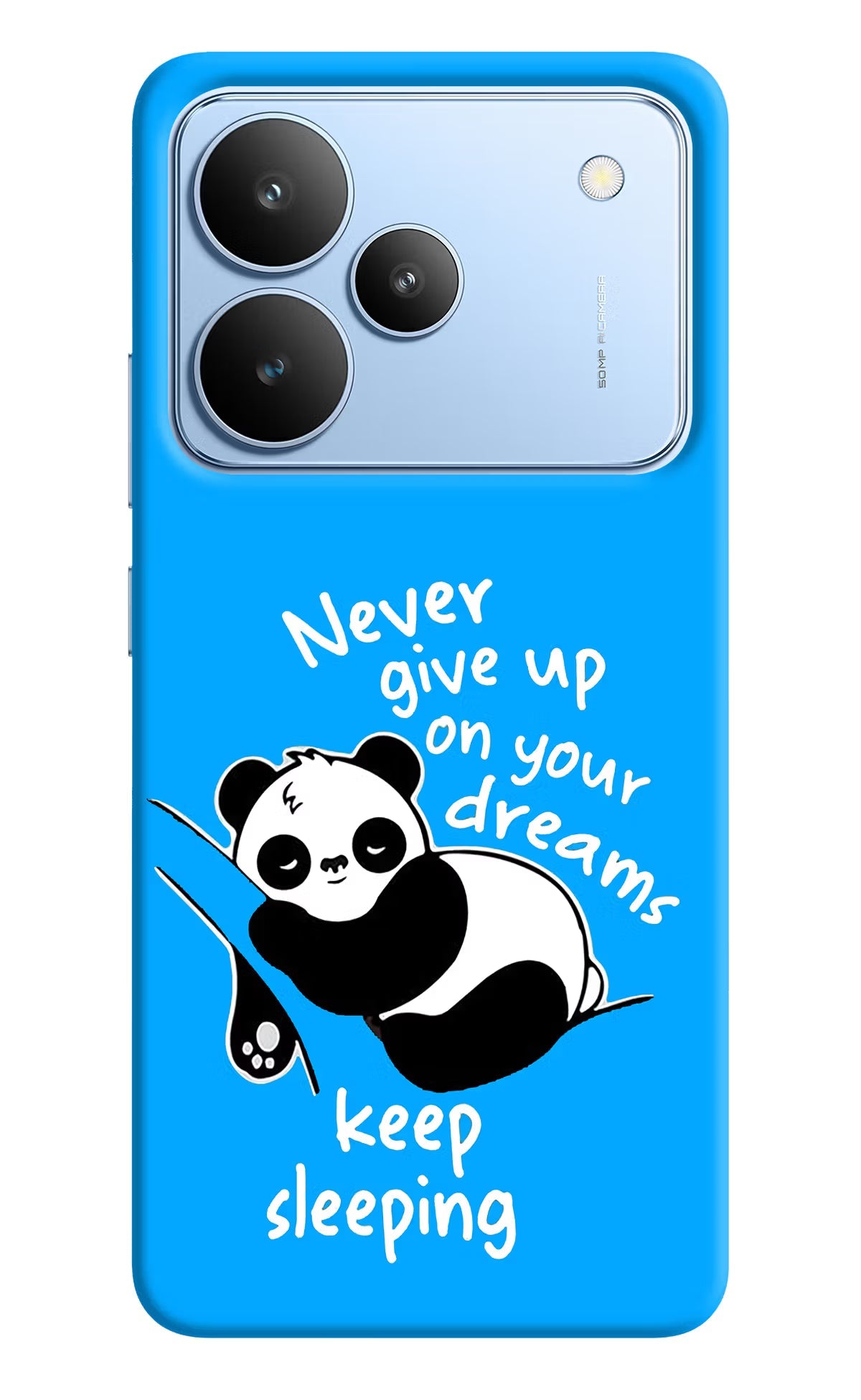 Keep Sleeping Realme P4 Back Cover